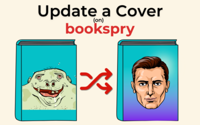 How to Update a Cover on bookspry